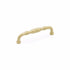 Schaub 747-SB 4" Center to Center Colonial Cabinet Pull Satin Brass Finish Sparrow Supply