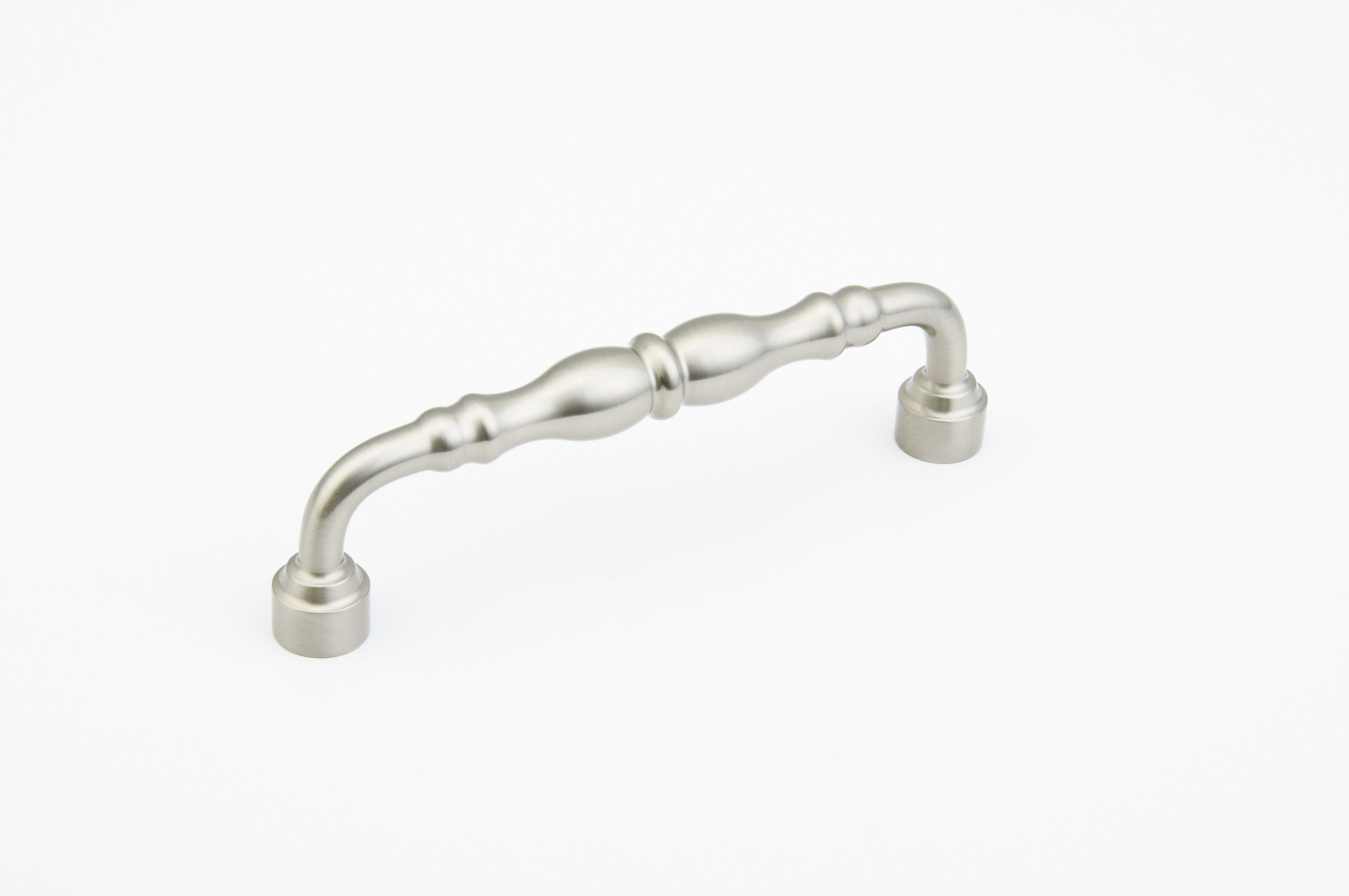 Schaub 748-15 6" Center to Center Colonial Cabinet Pull Satin Nickel Finish Sparrow Supply