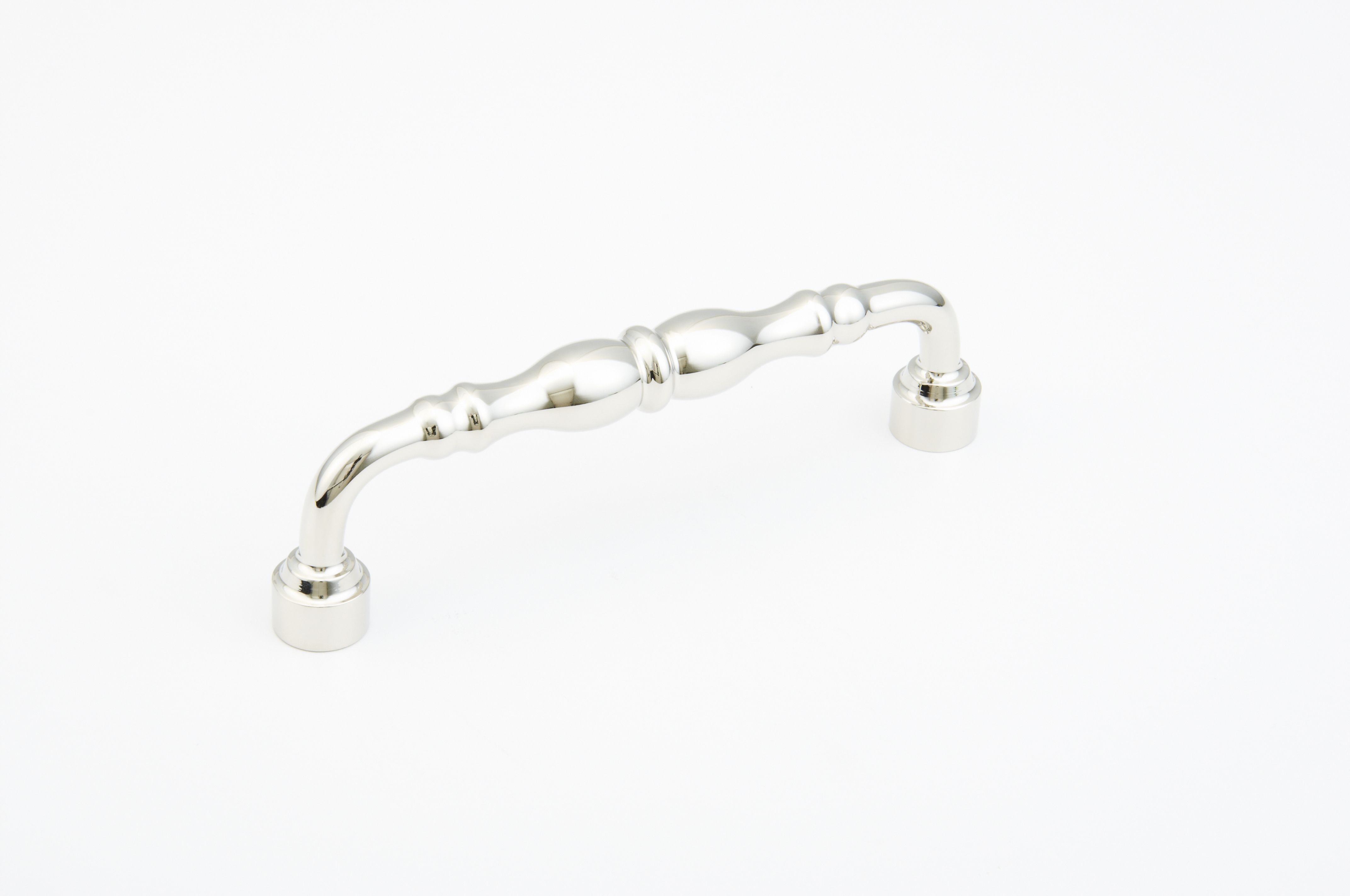 Schaub 748-PN 6" Center to Center Colonial Cabinet Pull Polished Nickel Finish Sparrow Supply