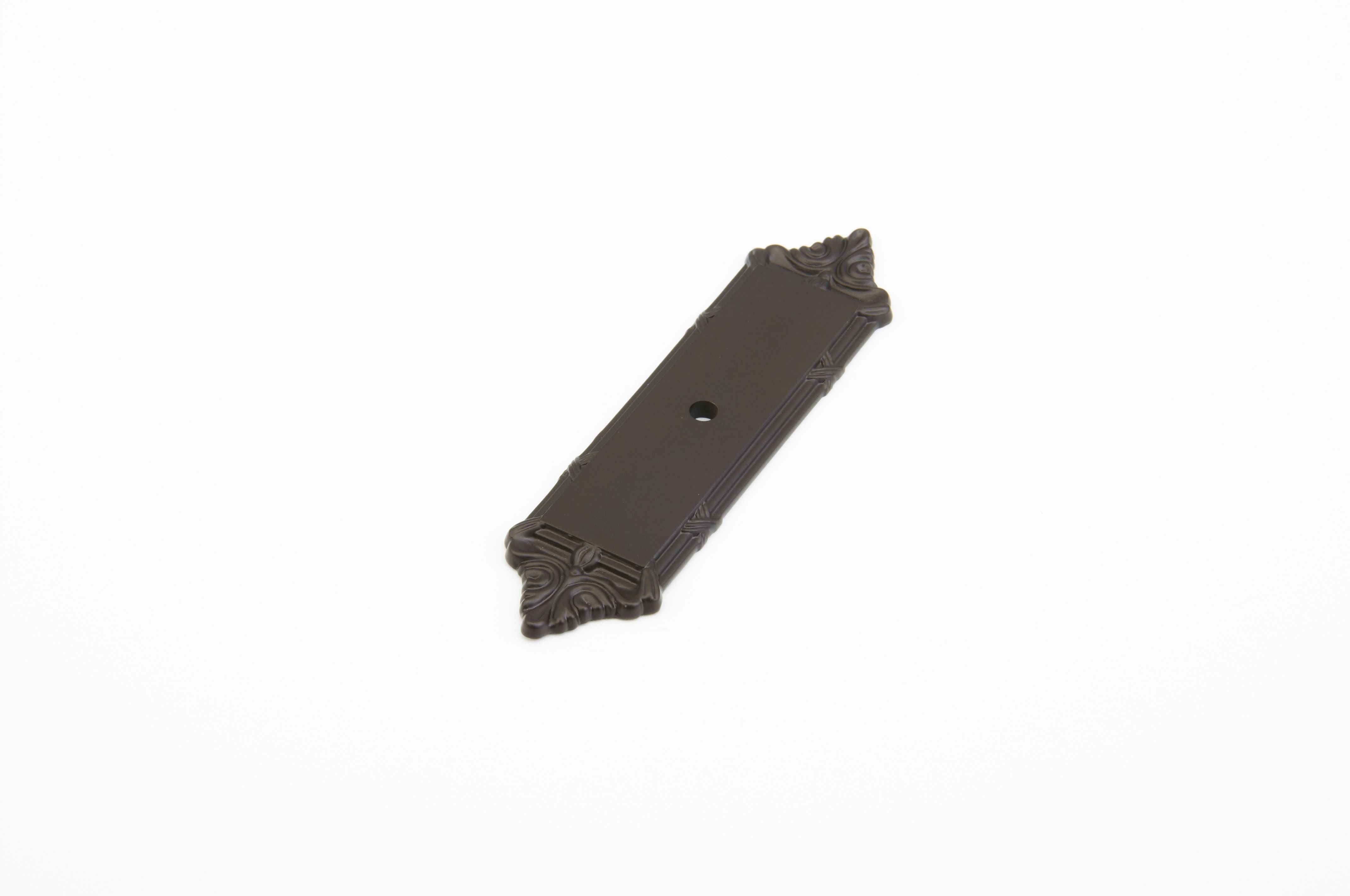 Schaub 761-10B 4-1/4" Versailles Backplate Oil Rubbed Bronze Finish Sparrow Supply