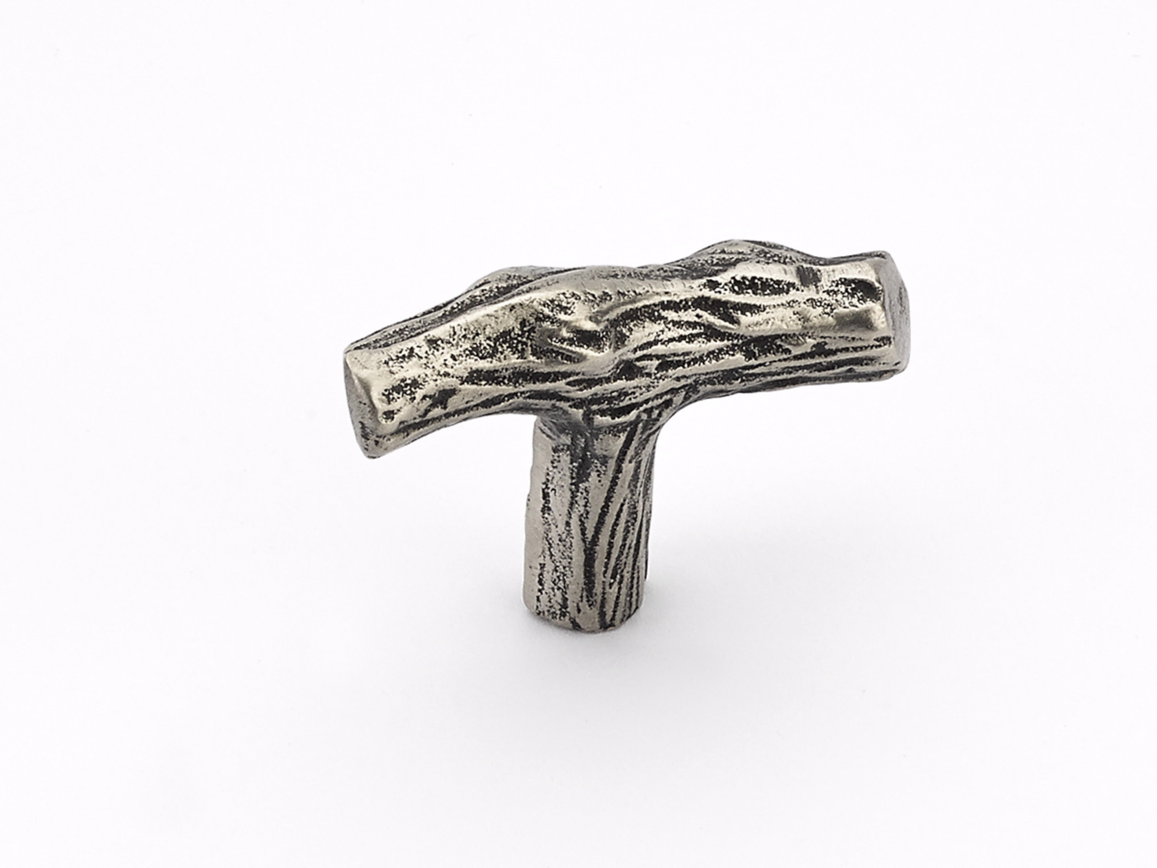 Schaub 768-IN 2" Mountain Twig Cabinet Knob Italian Nickel Finish Sparrow Supply