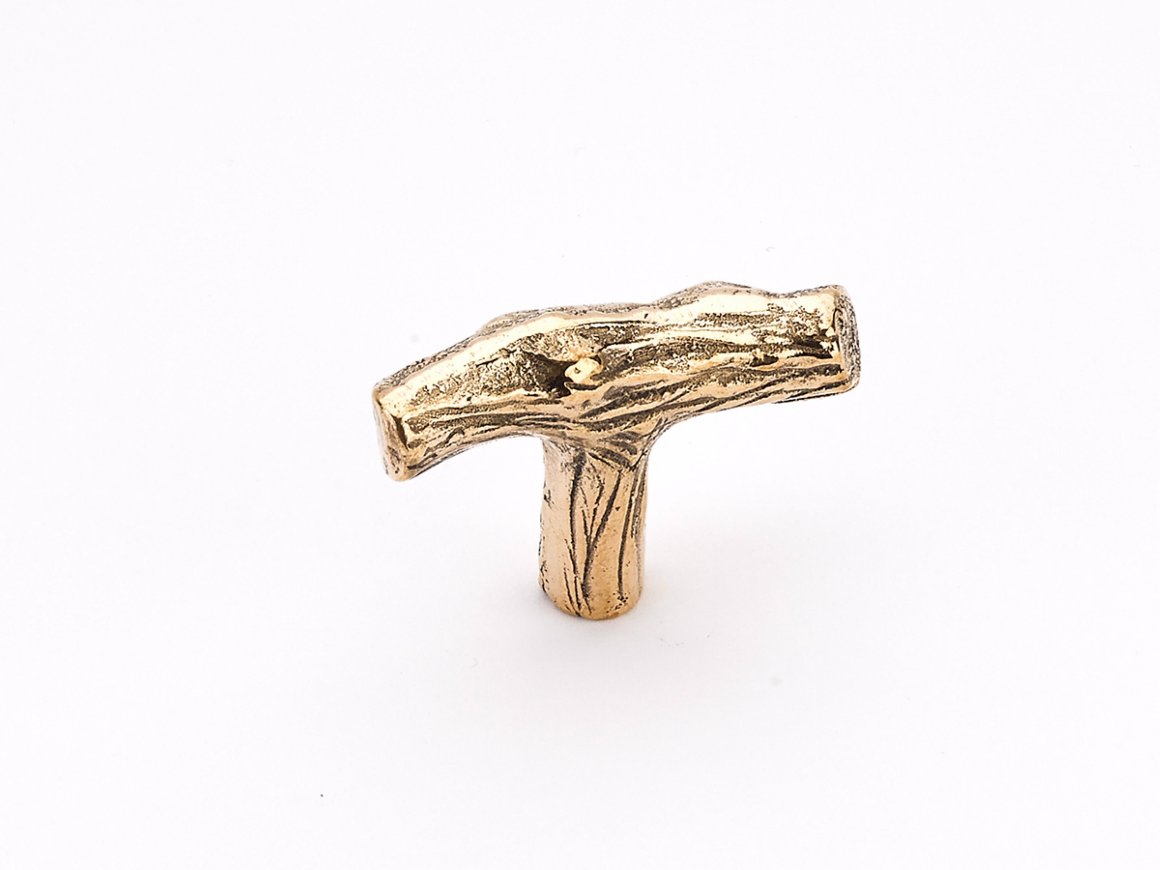 Schaub 768-NB 2" Mountain Twig Cabinet Knob Natural Bronze Finish Sparrow Supply