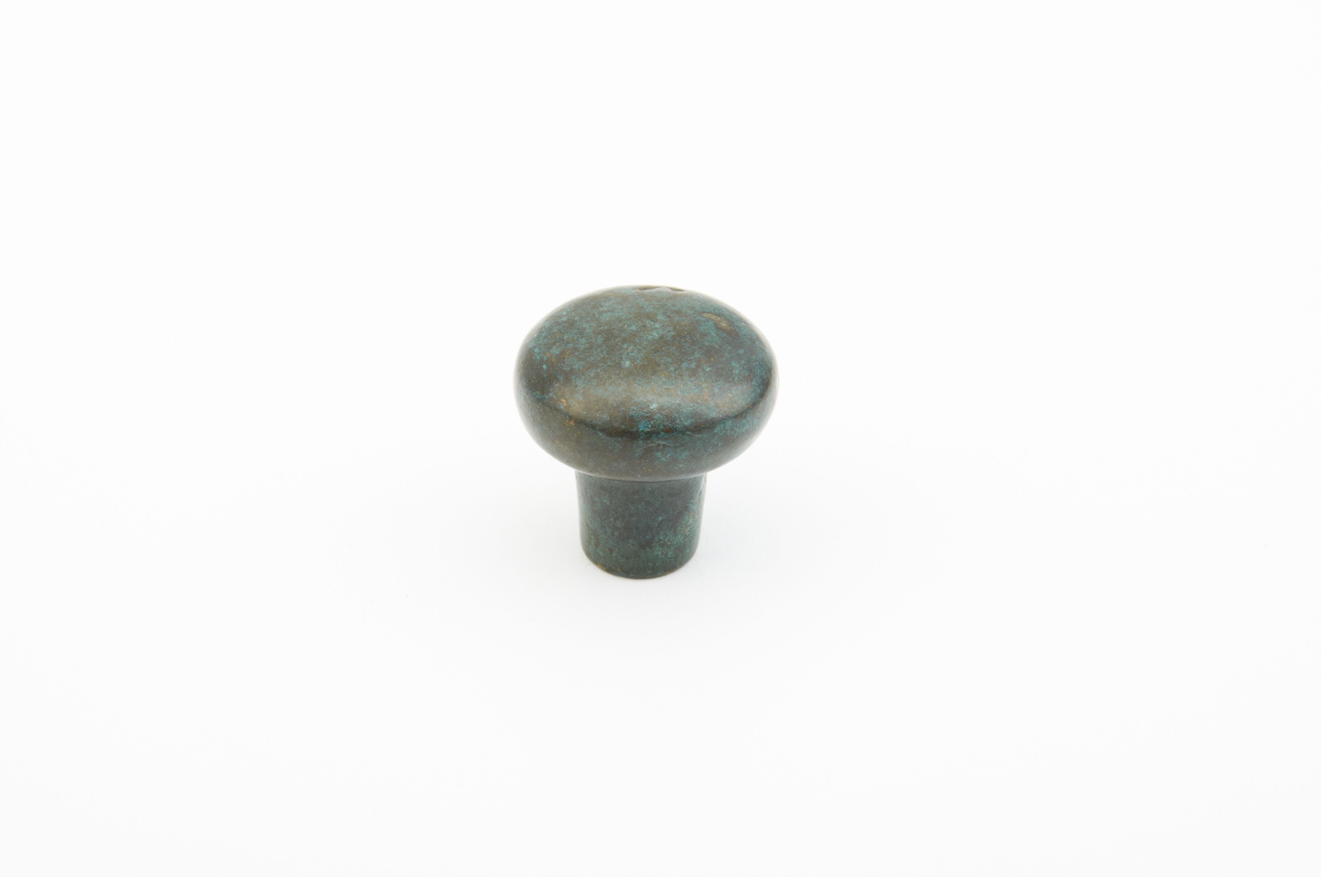 Schaub 771-VI 1-1/4" Mountain Cabinet Knob Verde Imperiale Finish Sparrow Supply