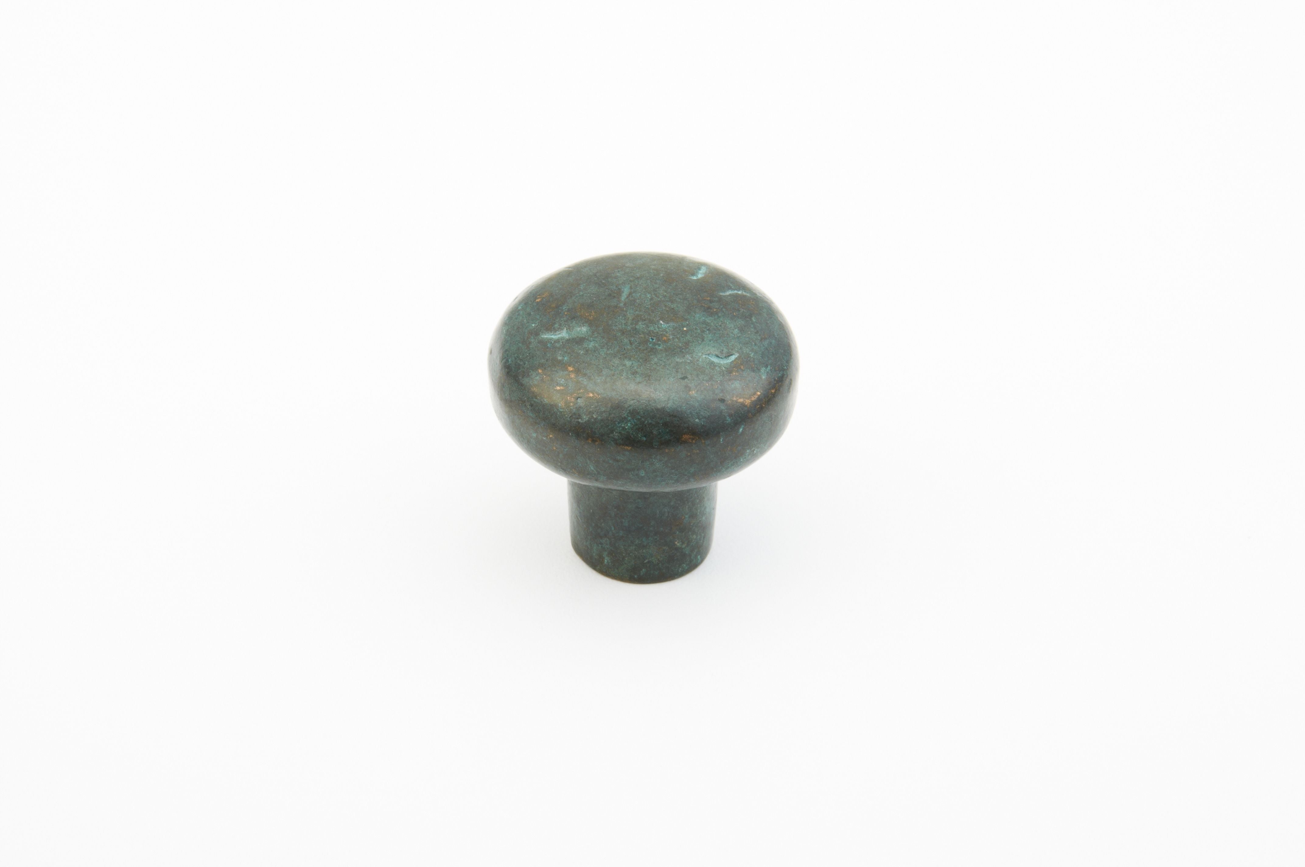 Schaub 772-VI 1-3/8" Mountain Cabinet Knob Verde Imperiale Finish Sparrow Supply