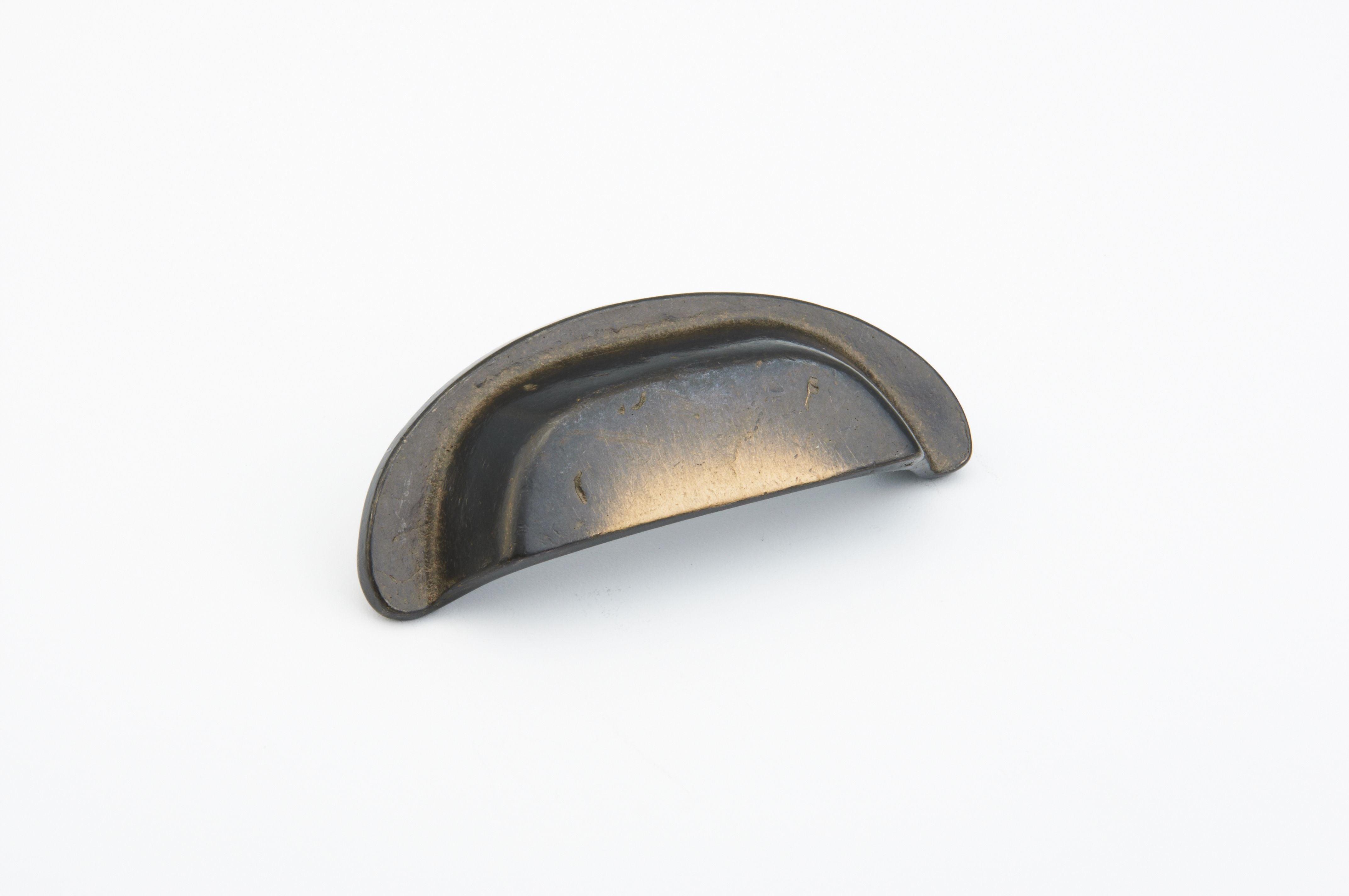 Schaub 775-AZ 3-1/2" Center to Center Mountain Cup Pull Antique Bronze Finish Sparrow Supply