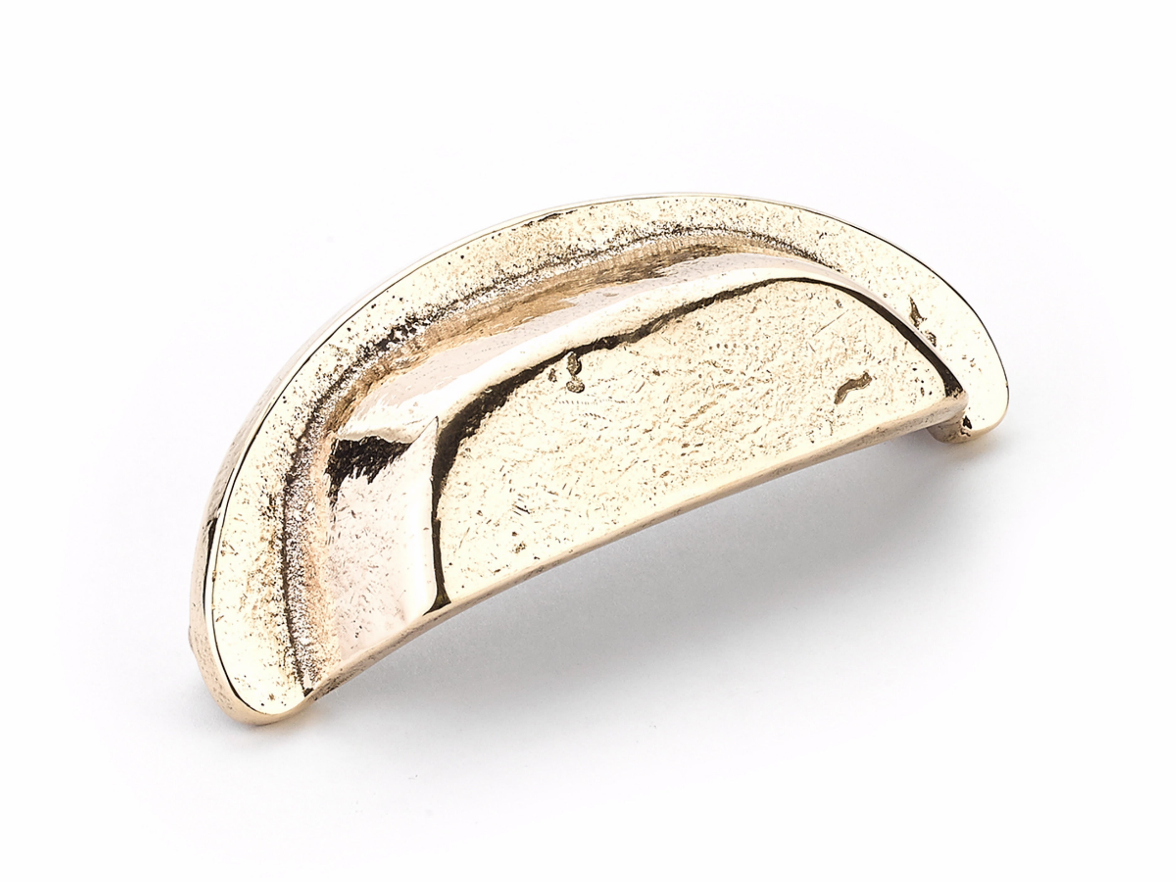 Schaub 775-NB 3-1/2" Center to Center Mountain Cup Pull Natural Bronze Finish Sparrow Supply