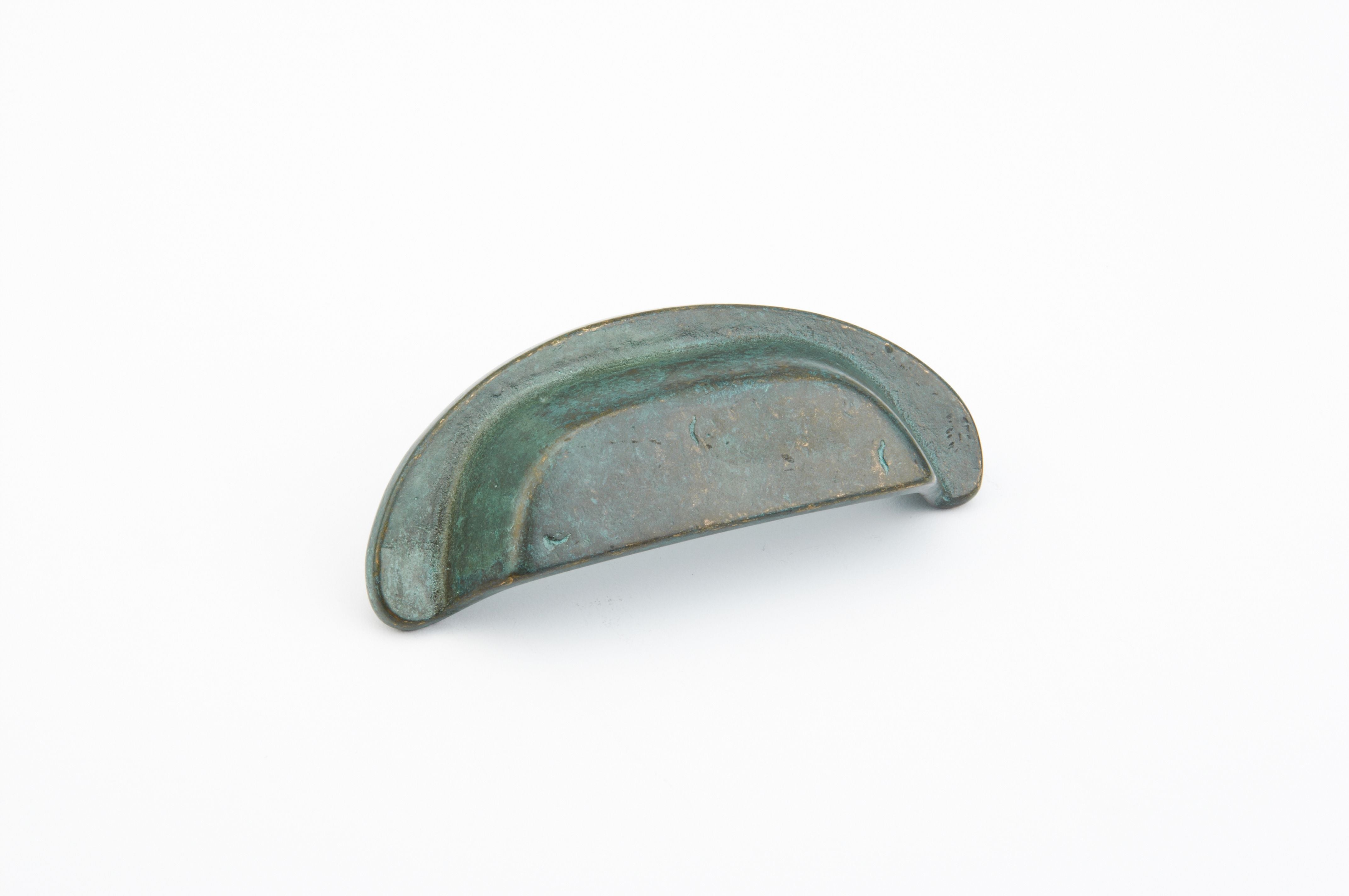 Schaub 775-VI 3-1/2" Center to Center Mountain Cup Pull Verde Imperiale Finish Sparrow Supply