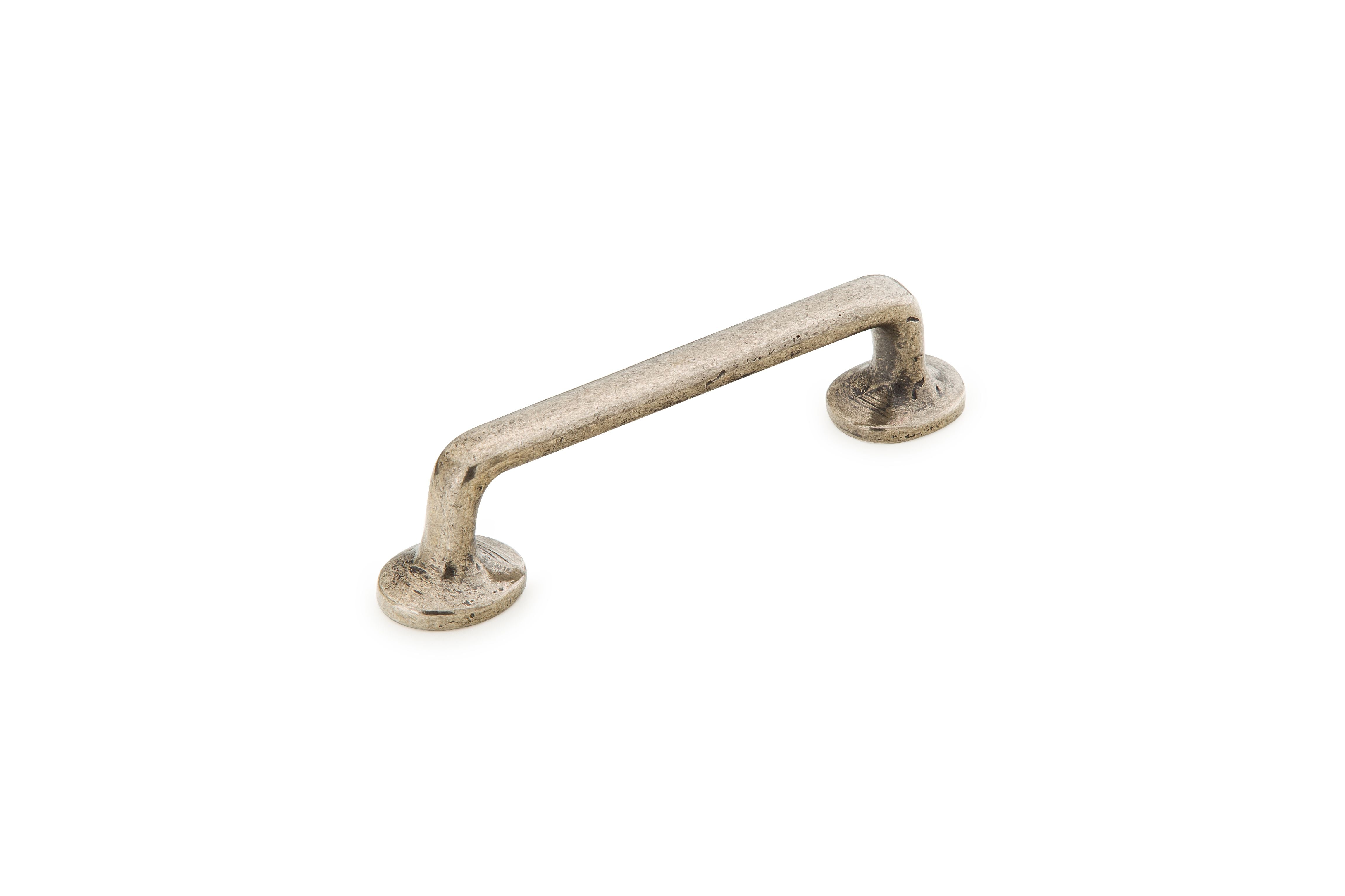 Schaub 777-IN 4" Center to Center Mountain Cabinet Pull Italian Nickel Finish Sparrow Supply