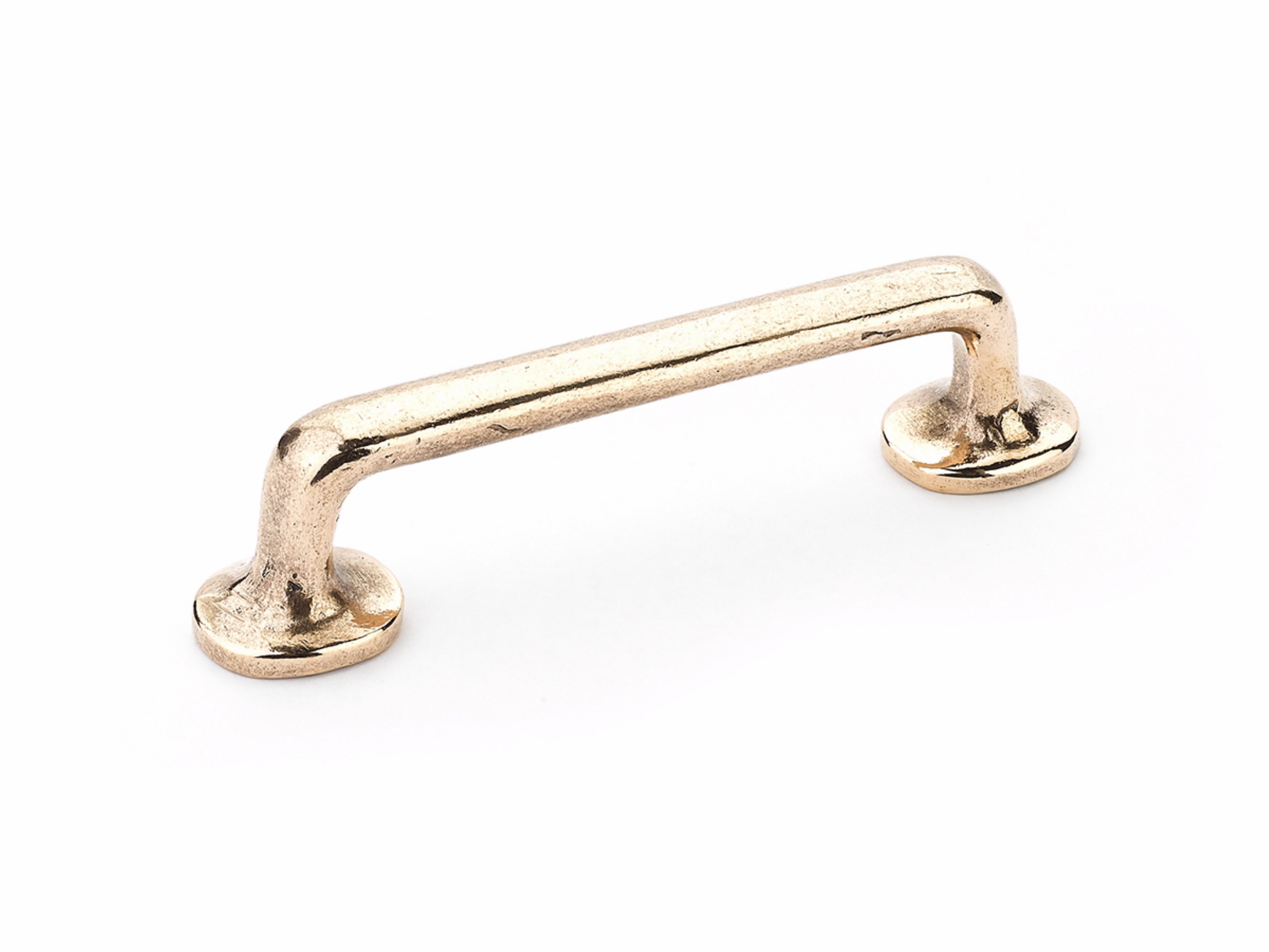 Schaub 777-NB 4" Center to Center Mountain Cabinet Pull Natural Bronze Finish Sparrow Supply