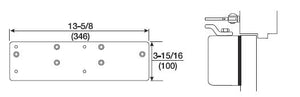 Norton Closers 7786 Door Closer - Aluminum Sparrow Supply