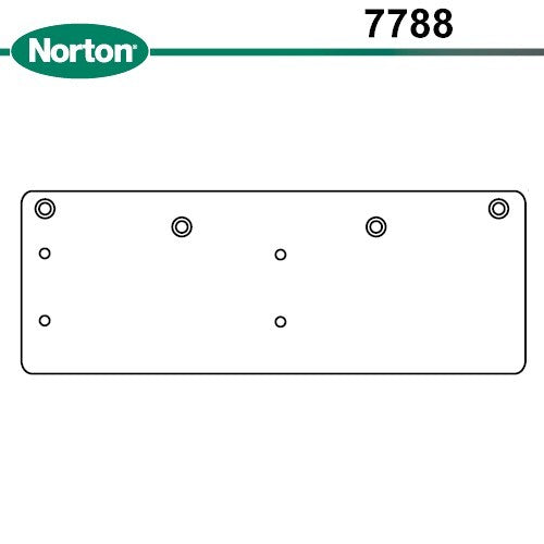 Norton Closers 7788 Door Closer - Aluminum Sparrow Supply