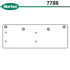 Norton 7788689 Narrow Top Rail Drop Plate for 7500 Series Aluminum Finish Sparrow Supply