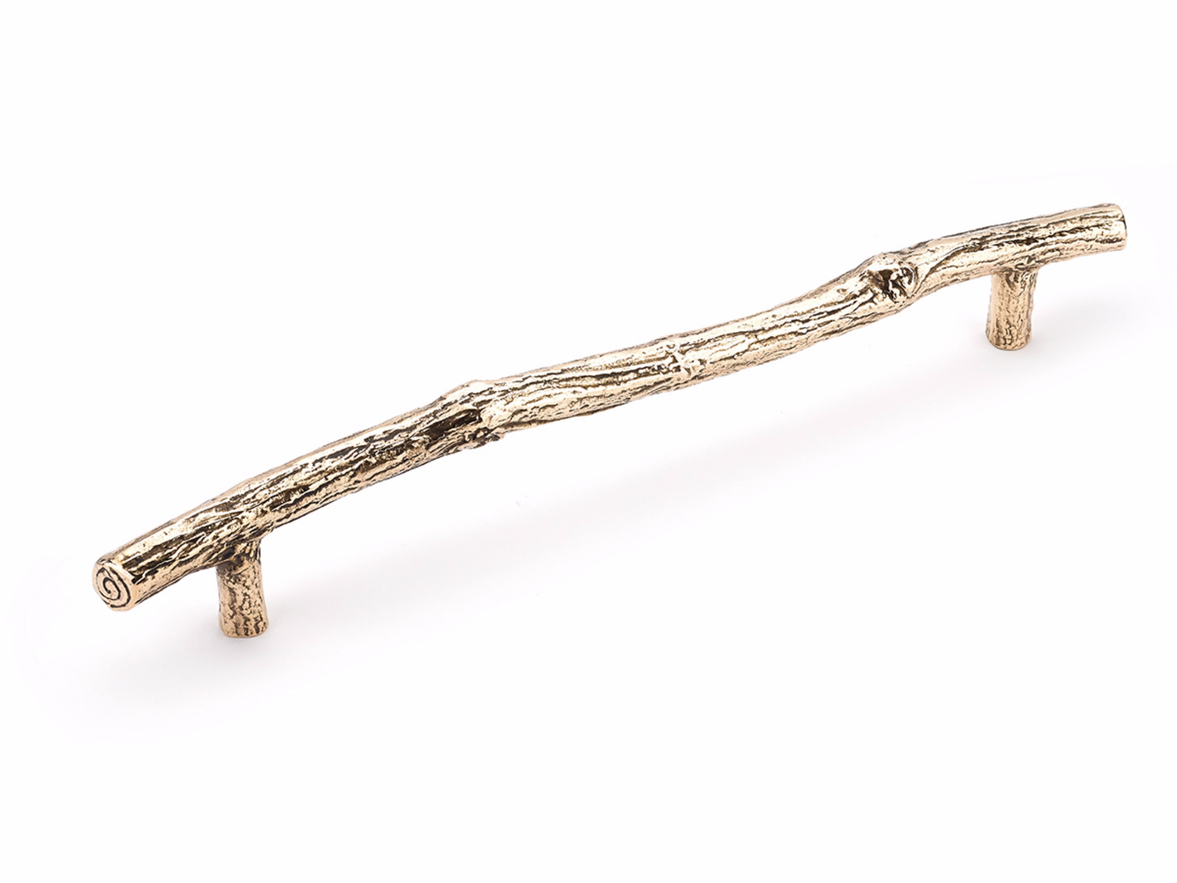 Schaub 779-NB 12" Center to Center Mountain Appliance Pull Natural Bronze Finish Sparrow Supply