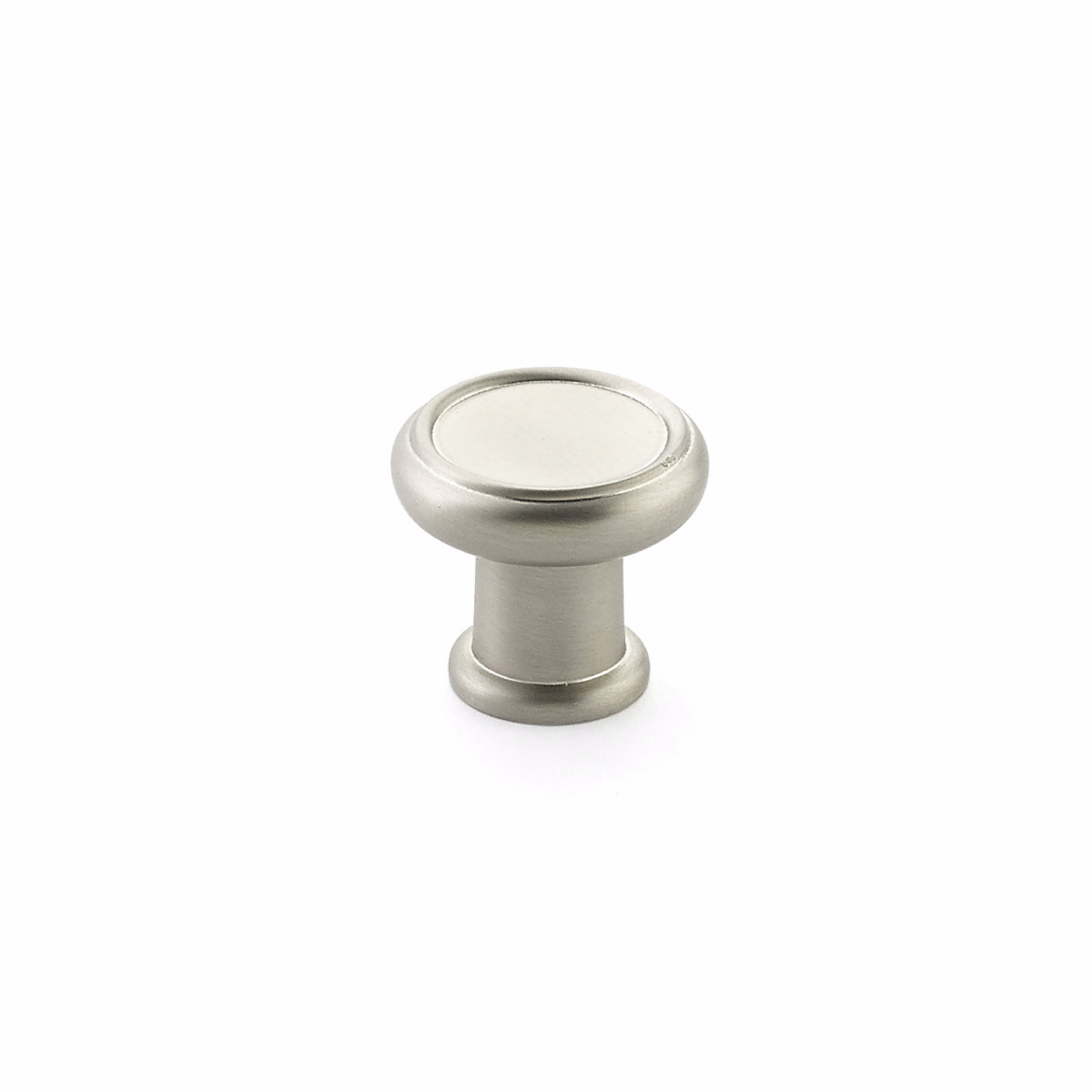 Schaub 78-15 Steamworks 1-1/4" Cabinet Knob Satin Nickel Finish Sparrow Supply