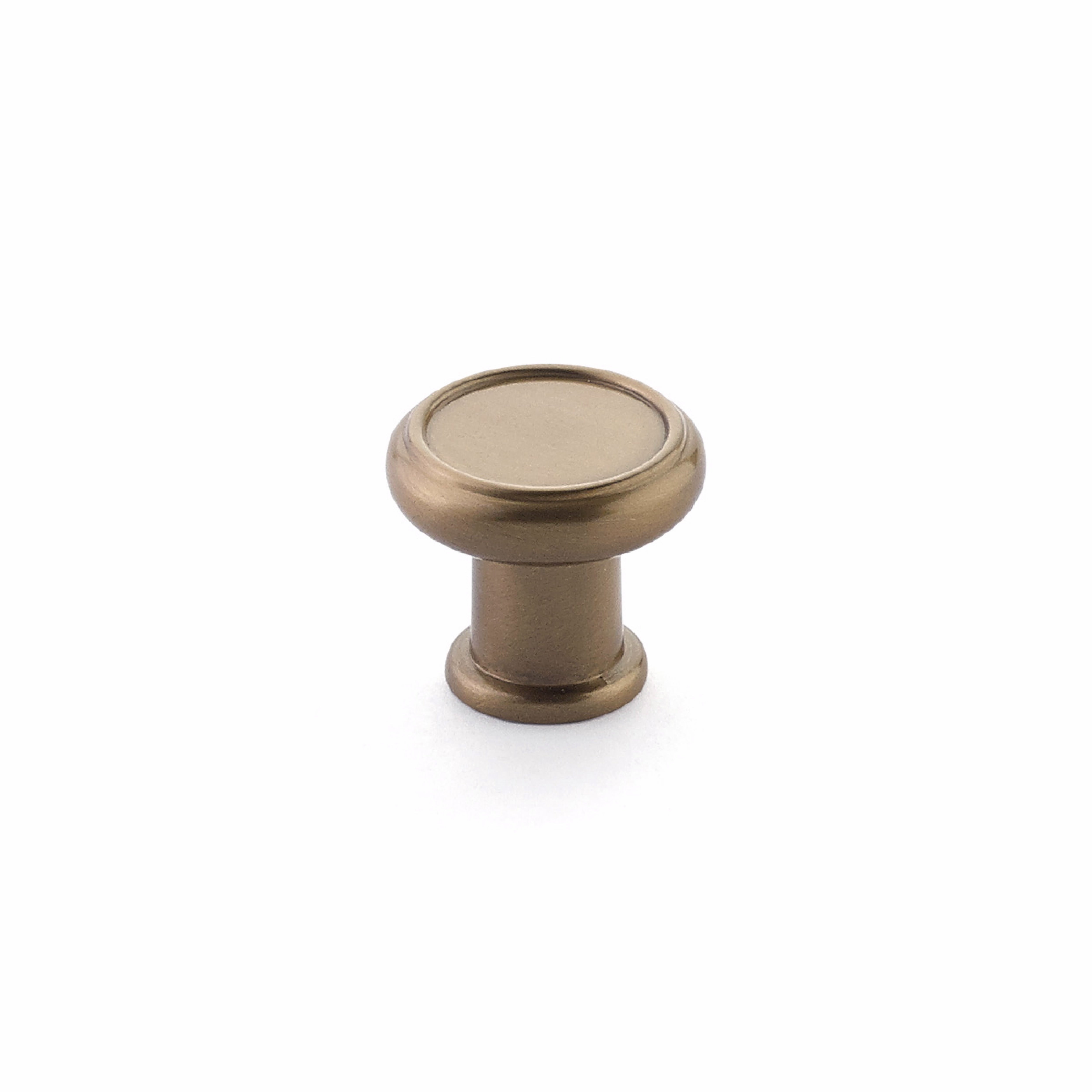 Schaub 78-BBZ Steamworks 1-1/4" Cabinet Knob Brushed Bronze Finish Sparrow Supply