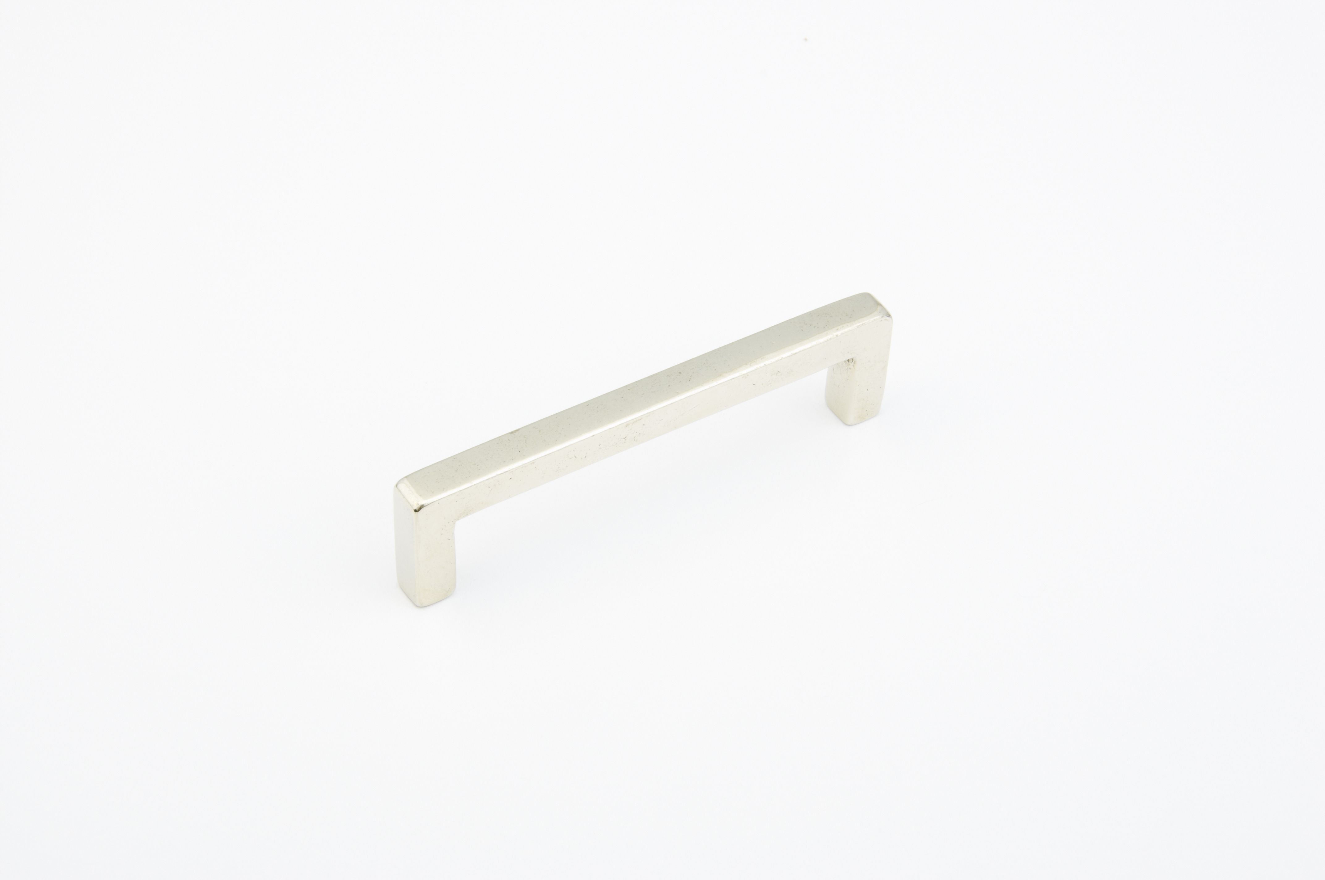 Schaub 788-4-PWB 4" Center to Center Vinci Cabinet Pull Polished White Bronze Finish Sparrow Supply