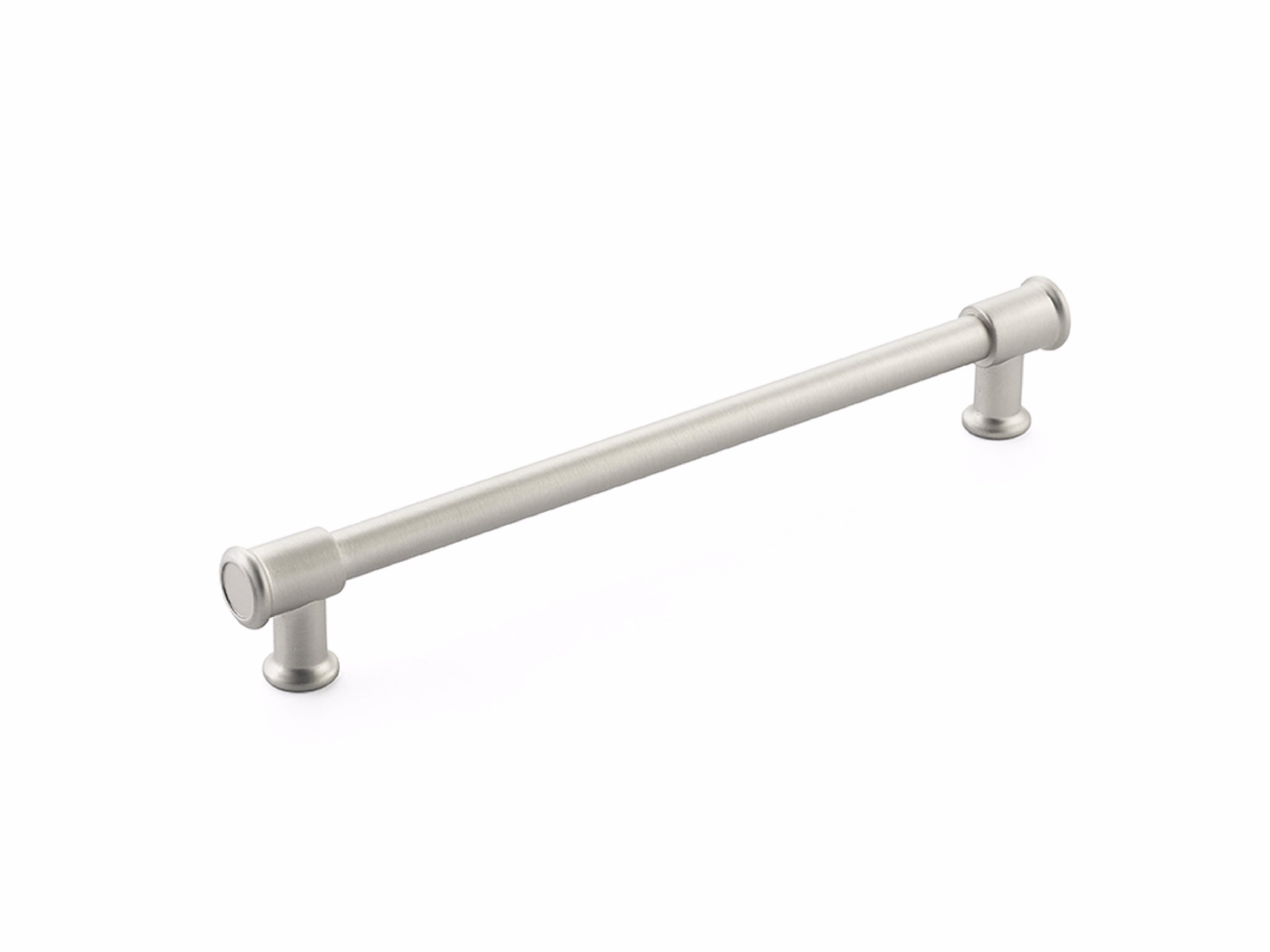 Schaub 79-8-15 Steamworks 8" Cabinet Pull Satin Nickel Finish Sparrow Supply