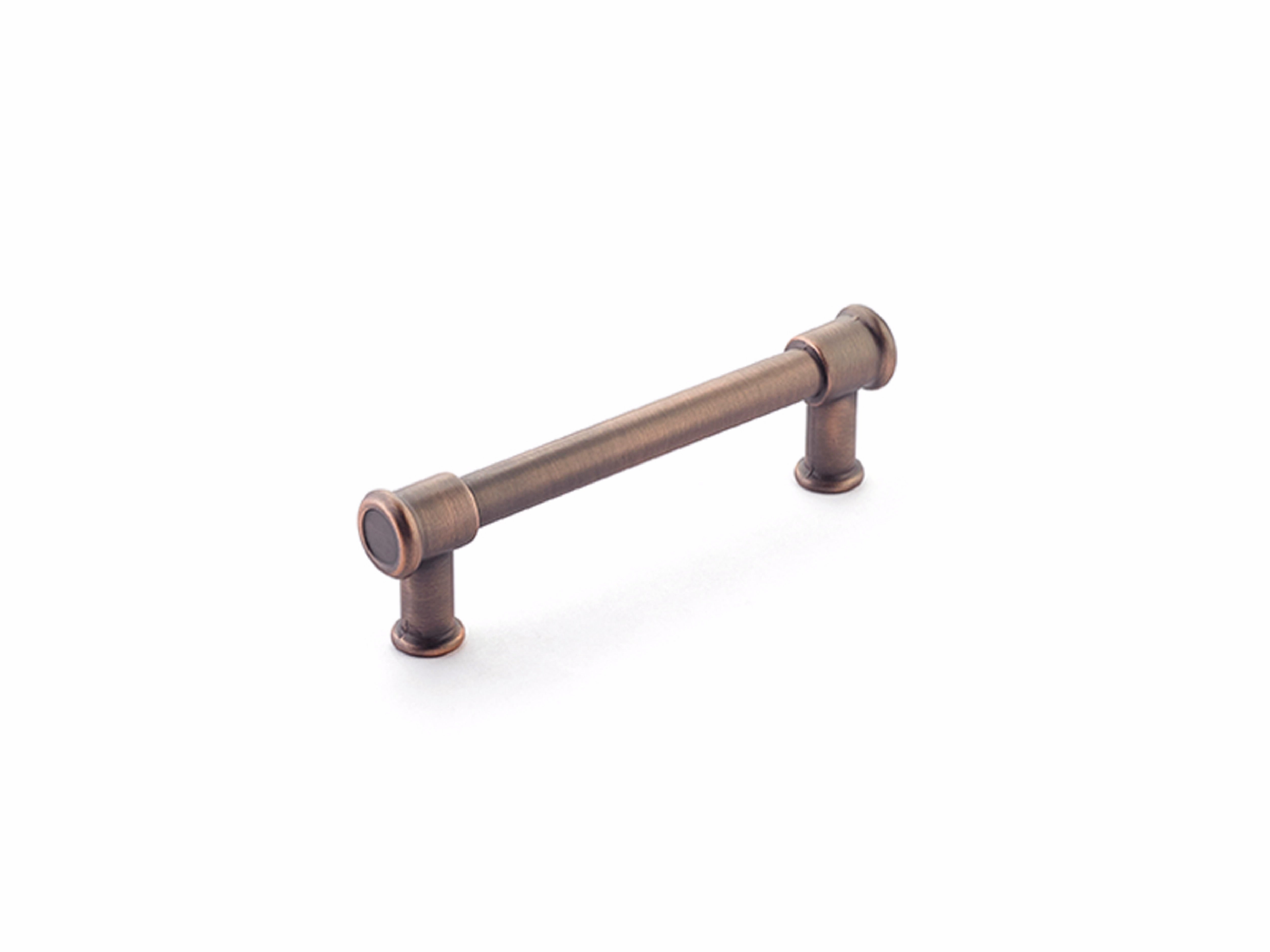 Schaub 79-EBZ 3-3/4" Center to Center Steamworks Cabinet Pull Empire Bronze Finish Sparrow Supply