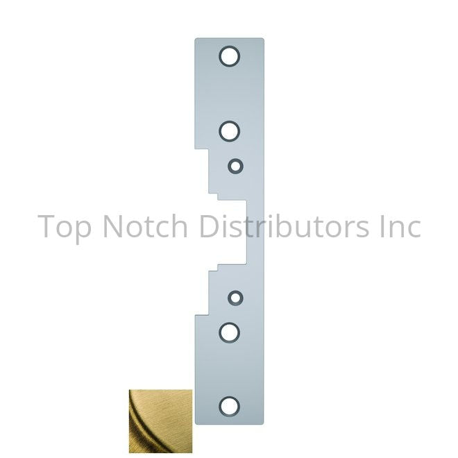 HES 792606 Faceplate for 7000 Strike Satin Brass Sparrow Supply