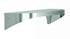 Bradley 7B2-0051800 Shelf, Stainless Satin, 20 Gauge, 5 X 18