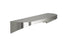 Bradley 7B2-0051896-BS Shelf, Stainless Satin, 20 Gauge-w/Hooks, 5 X 18 Brushed Stainless