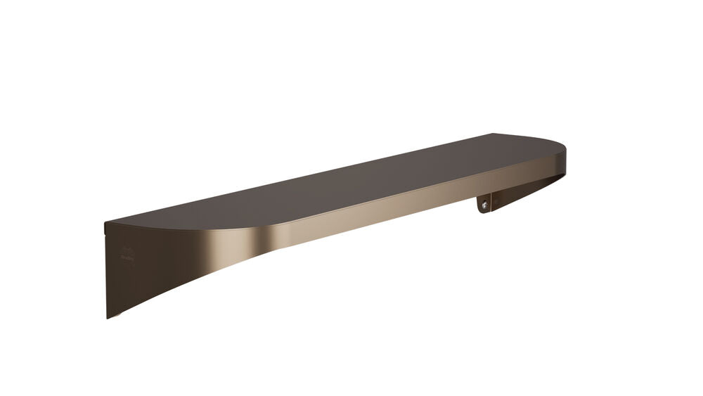 Bradley 7B2-0052400-BZ Shelf, Stainless Satin, 20 Gauge, 5 X 24 Brushed Bronze