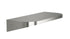 Bradley 7B2-0081896-BS Shelf, Stainless Satin, 20 Gauge-w/Hooks, 8 X 18 Brushed Stainless