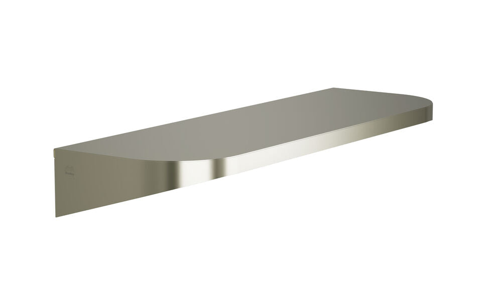 Bradley 7B2-0082400-BN Shelf, Stainless Satin, 20 Gauge, 8 X 24 Brushed Nickel