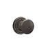 Emtek 8050PUS10B Providence Knob Dummy Pair with Regular Rose for 1-1/4" to 2" Door Oil Rubbed Bronze Finish Sparrow Supply