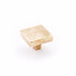 Schaub 815-NB 1-3/4" Diameter Large Square Vinci Cabinet Knob Natural Bronze Finish Sparrow Supply