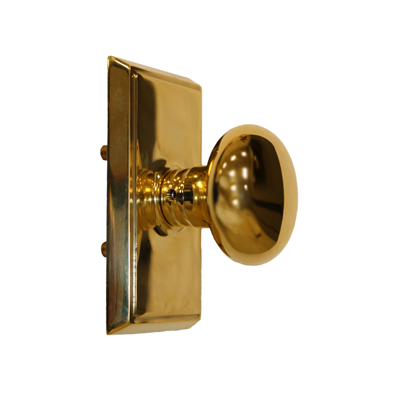 Emtek 8221PUS3 Residential Door Knobs - Brass Sparrow Supply