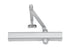 Norton 8301689 Adjustable Surface Mount Door Closer with Slim Line Cover and Sex Nuts Aluminum Finish Sparrow Supply