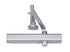 Norton 8301H689 Adjustable Hold Open Surface Mount Door Closer with Slim Line Cover and Sex Nuts Aluminum Finish Sparrow Supply