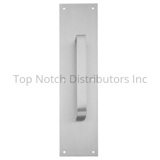 Ives 8305632D315 6" Straight Pull 1" Flat with 3-1/2" x 15" Plate S... Sparrow Supply