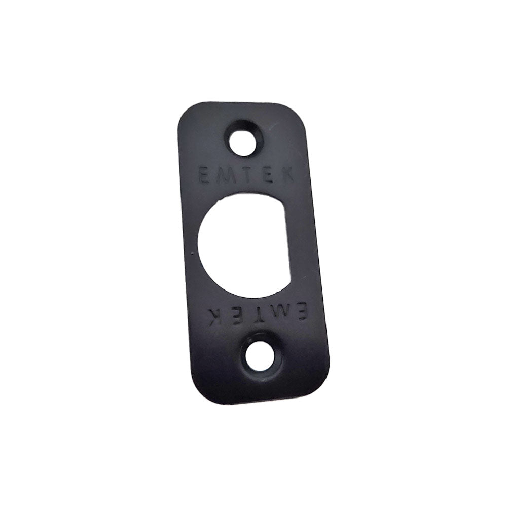Emtek 83224US10B Radius Deadbolt Strike Oil Rubbed Bronze Finish Sparrow Supply