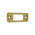 Emtek 83224US4 Radius Deadbolt Strike Satin Brass Finish Sparrow Supply