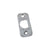 Emtek 83231US26 Radius Corner Faceplate and Screws for Passage or Privacy Latch Polished Chrome Finish Sparrow Supply