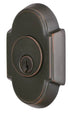 Emtek 8466US10B # 8 Single Cylinder Deadbolt for 1-3/4" Door Oil Rubbed Bronze Finish Sparrow Supply