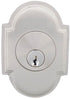 Emtek 8466US15 # 8 Single Cylinder Deadbolt for 1-3/4" Door Satin Nickel Finish Sparrow Supply