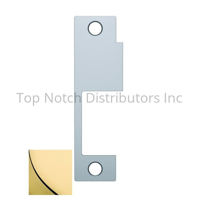 HES 852L605 Faceplate for 8500 Schlage Bright Brass Antique Brass Sparrow Supply