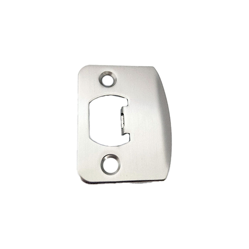 Emtek 86085US15 1/4" Radius Corner Full Lip Strike for Passage, Privacy or Key-In Sets Satin Nickel Finish Sparrow Supply