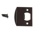 Emtek 86086US10B Square Corner Extended Lip Strike for Passage, Privacy or Key-In Sets Oil Rubbed Bronze Finish Sparrow Supply