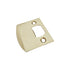 Emtek 86086US3NL Square Corner Extended Lip Strike for Passage, Privacy or Key-In Sets Unlacquered Brass Finish Sparrow Supply