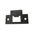Emtek 86087US19 Square Corner T Strike for Passage, Privacy or Key-In Sets Flat Black Finish Sparrow Supply