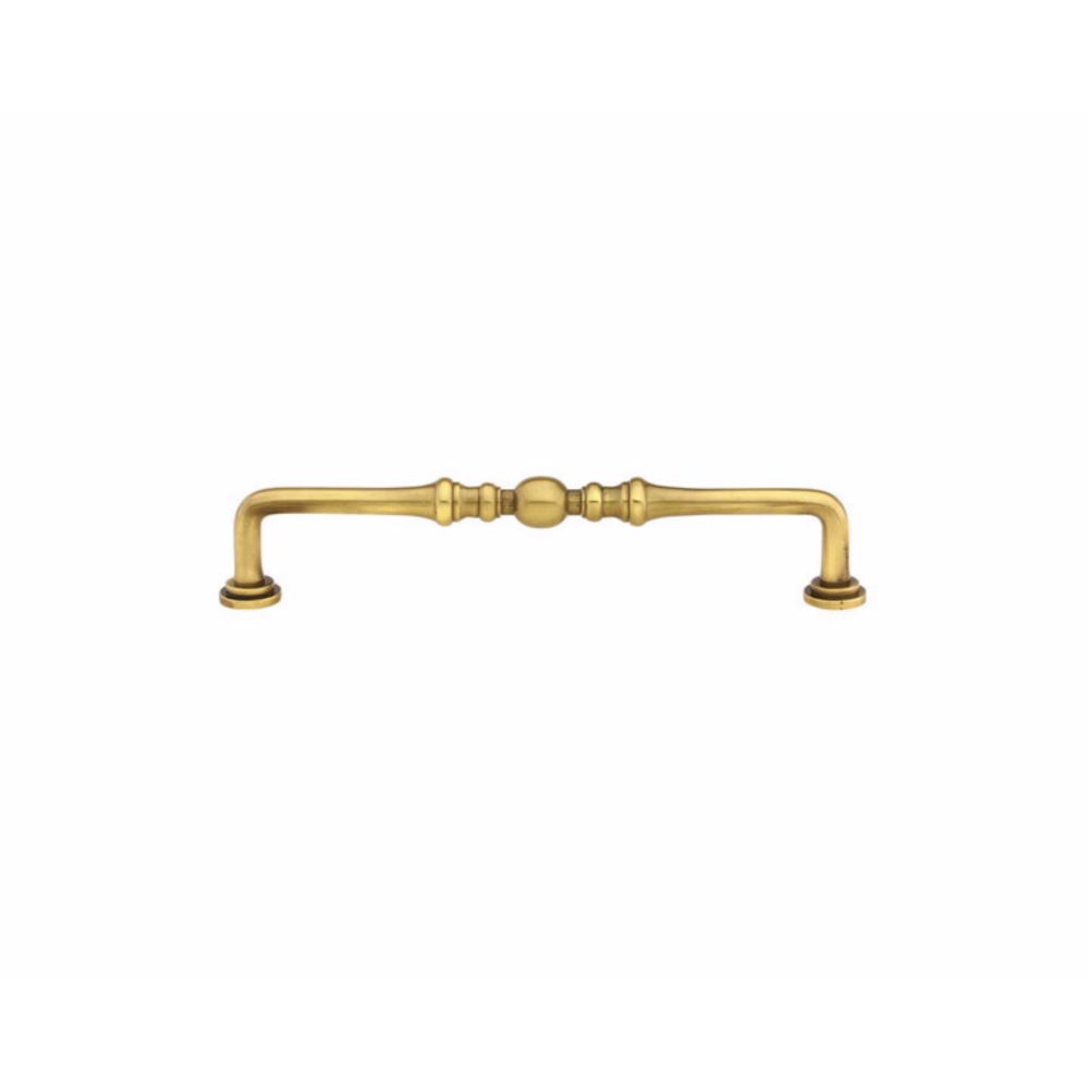 Emtek 86128US7 Spindle Cabinet Pull with 3" Center To Center French Antique Brass Finish Sparrow Supply