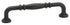 Emtek 86255MB Tuscany Ribbed Cabinet Pull with 6" Center To Center Medium Bronze Finish Sparrow Supply