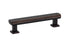 Emtek 86423US10B Art Deco Cabinet Pull with 4" Center to Center Oil Rubbed Bronze Finish Sparrow Supply