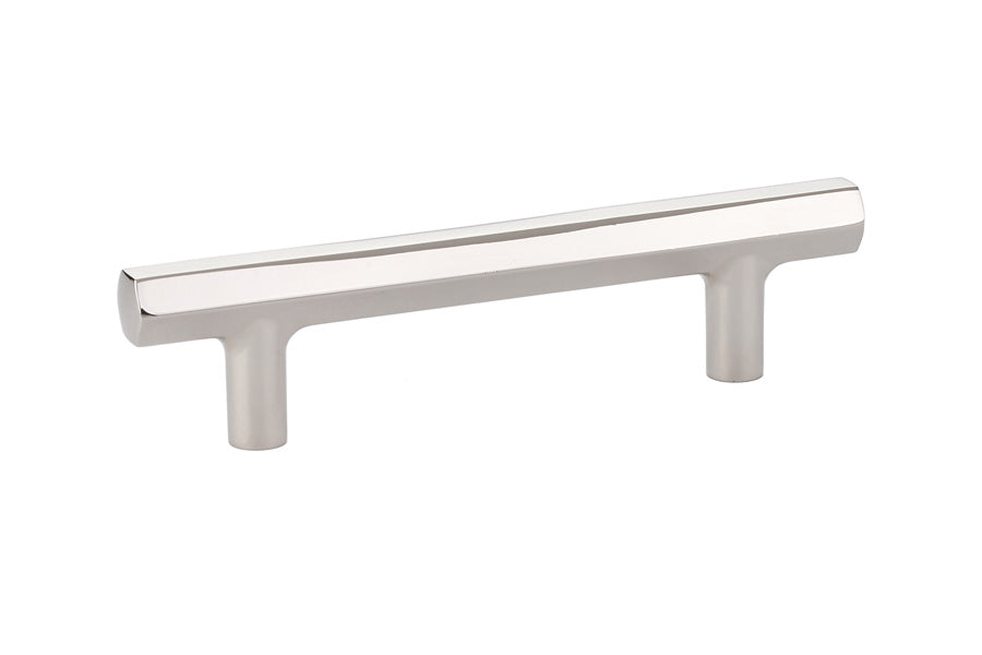 Emtek 86459US14 Mod Hex Cabinet Pull with 3-1/2" Center to Center Polished Nickel Lifetime Finish Sparrow Supply