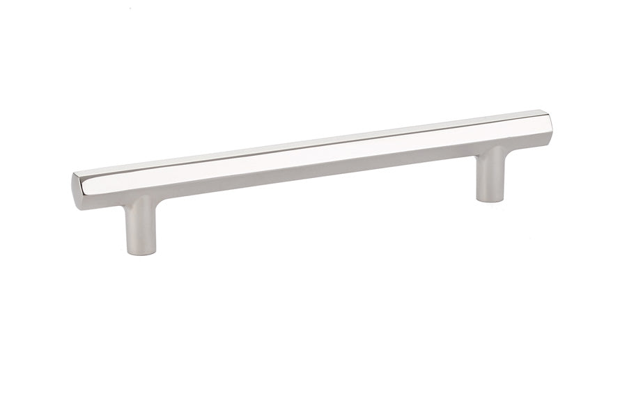 Emtek 86461US14 Mod Hex Cabinet Pull with 6" Center to Center Polished Nickel Lifetime Finish Sparrow Supply