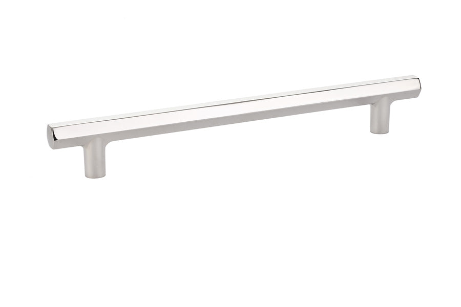 Emtek 86462US14 Mod Hex Cabinet Pull with 8" Center to Center Polished Nickel Lifetime Finish Sparrow Supply
